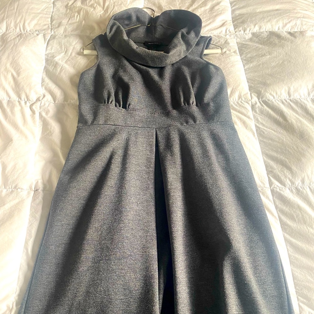 Earl Grey Pleated Dress, Womens, Size 10